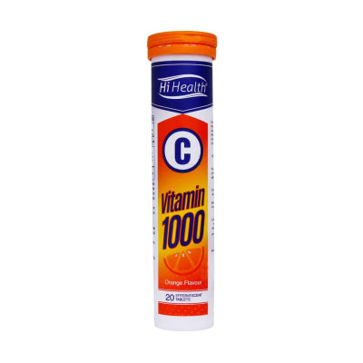 قرص جوشان 1000 میلی گرمی ویتامین C های هلث 20 عددی