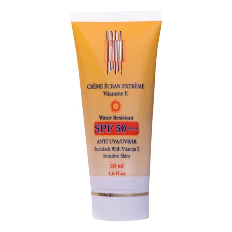 کرم ضد آفتاب پوست حساس مدل Ecran Extreme با SPF50 آدنایس 50 میلی لیتری