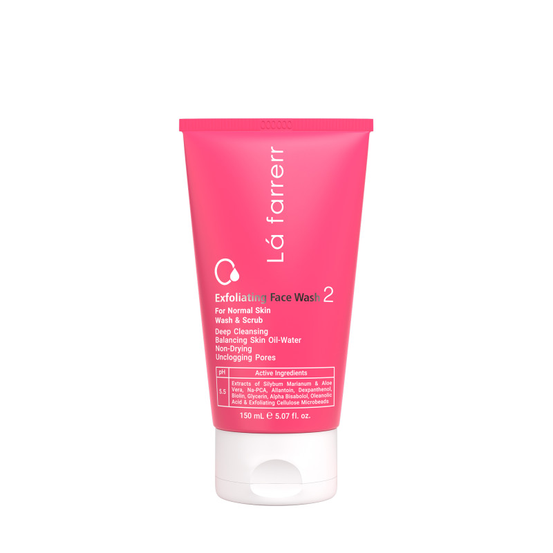 ژل شستشوی صورت مخصوص پوست معمولی لافارر ۱۵۰ میلی لیتری