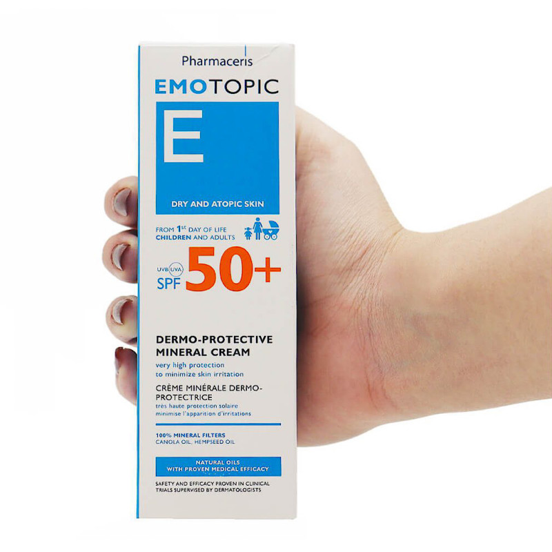 کرم ضد آفتاب رنگی پوست خشک و حساس SPF50 فارماسریز ۷۵ میلی لیتری