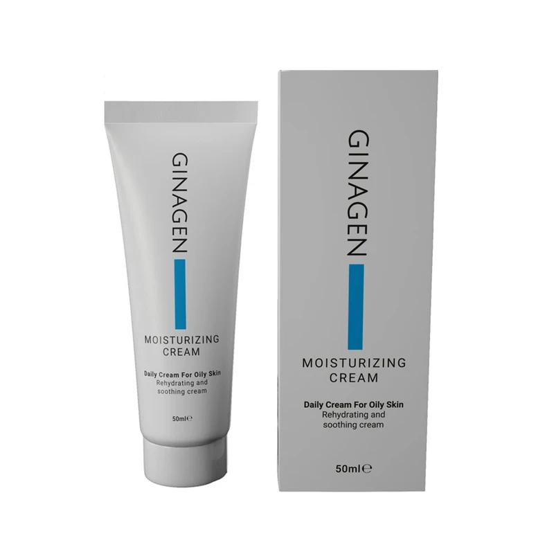 کرم مرطوب کننده پوست های چرب ژیناژن 50 میلی لیتری