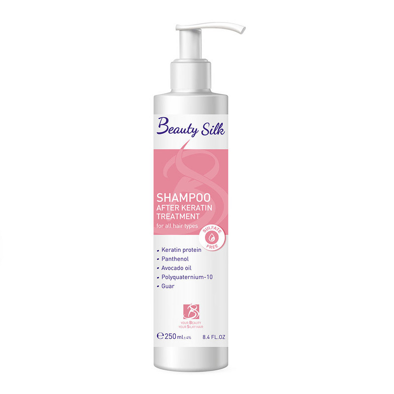 شامپو بعد از کراتین بیوتی سیلک 250 میلی لیتری
