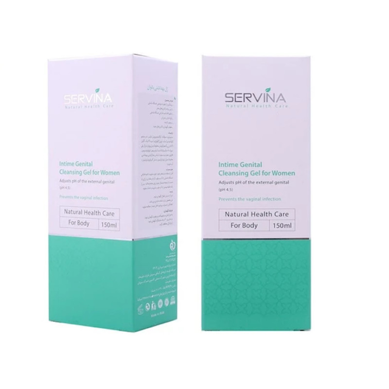 ژل بهداشتی بانوان سروینا ۱۵۰ میلی لیتری