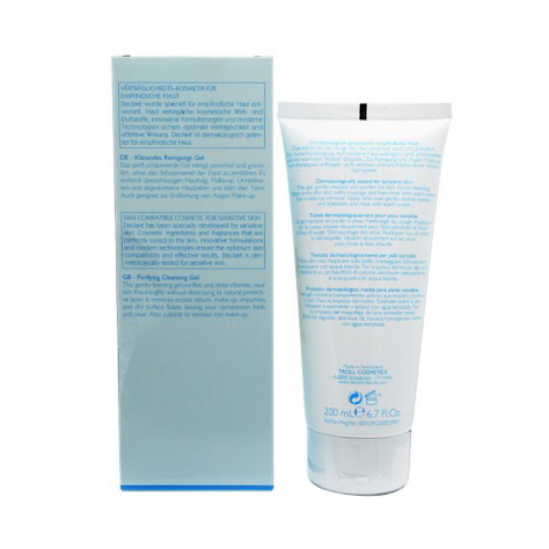 ژل پاک کننده پوست چرب دکلره ۲۰۰ میلی لیتری