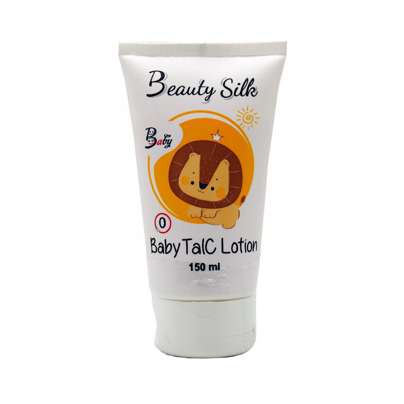 لوسیون تالک پوست حساس کودک بیوتی سیلک 150 میلی لیتری