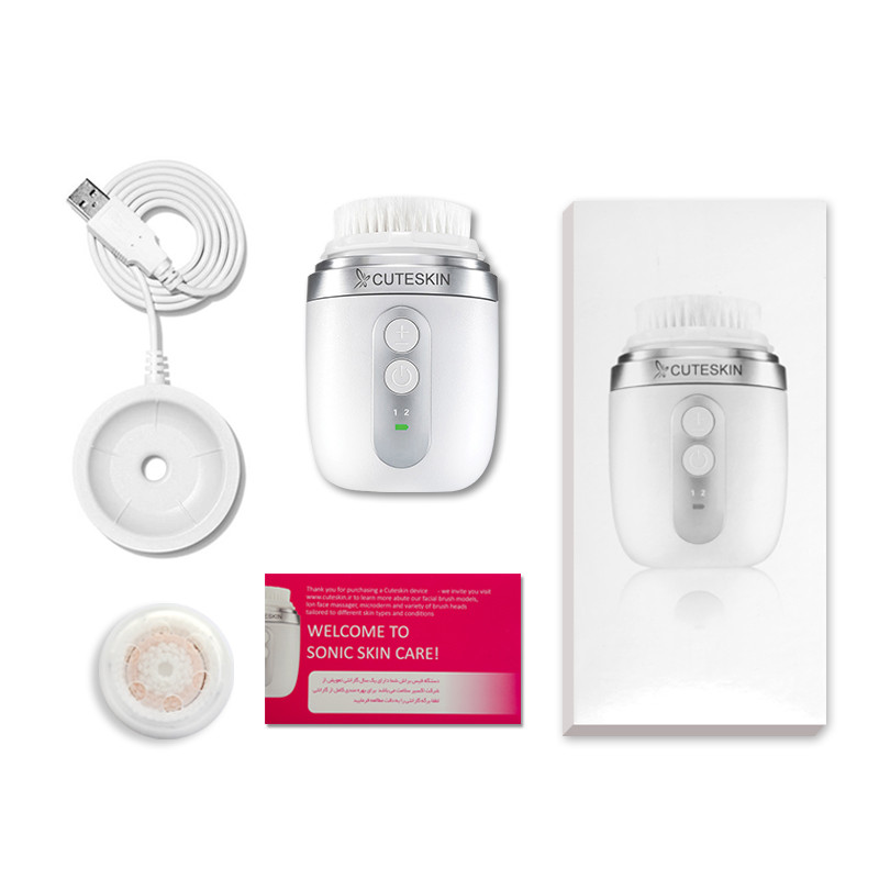 فیس براش شارژی سفید سری Advance FIT مدل CIH-F803 کیوت اسکین