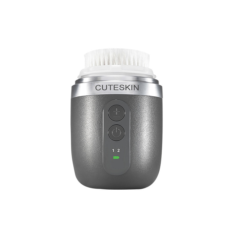 فيس براش لرزشی شارژی رنگ مشکی مدل CHI-F803 کیوت اسکین