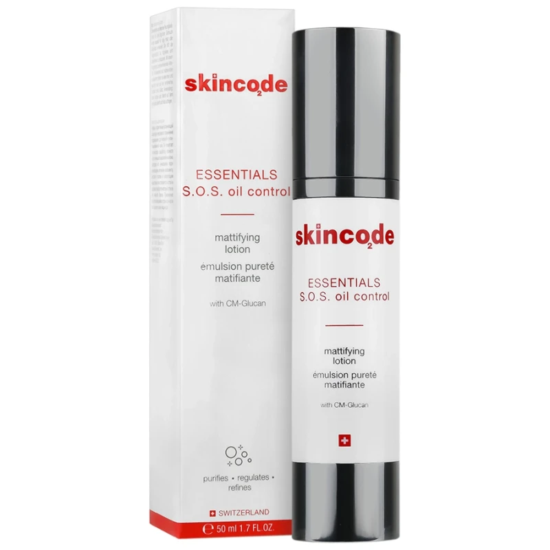 لوسیون مات کننده پوست چرب اسکین کد 50 میلی لیتری