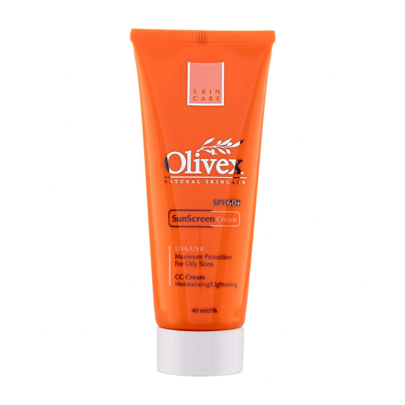 سی سی کرم ضد آفتاب بی رنگ پوست چرب SPF60 الیوکس ۴۰ میلی لیتری