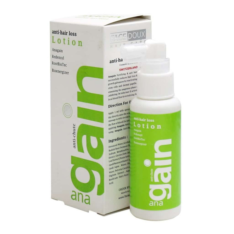 لوسیون ضد ریزش مو و ابرو حاوی آناگین فیس دوکس 80 میلی لیتری