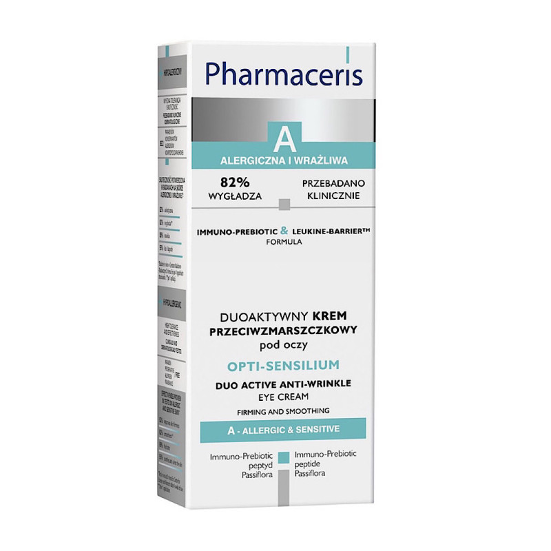 کرم ضد چروک دور چشم مدل Opti Senesilium فارماسریز 15 میلی لیتری