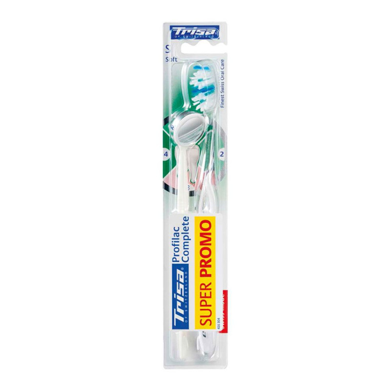 مسواک بزرگسال برس نرم آیینه دار مدل Profilac تریزا