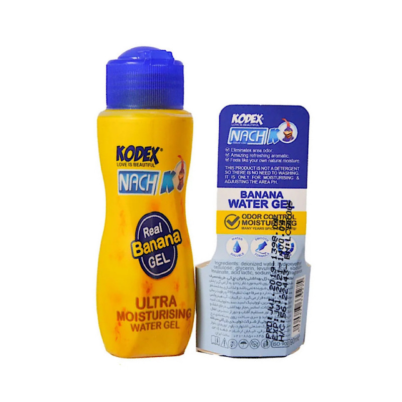 ژل روان کننده بانوان با رایحه موز کدکس 90 میلی لیتری