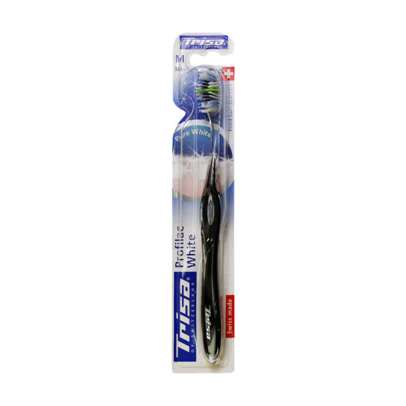 مسواک بزرگسال برس متوسط مدل Profilac White تریزا