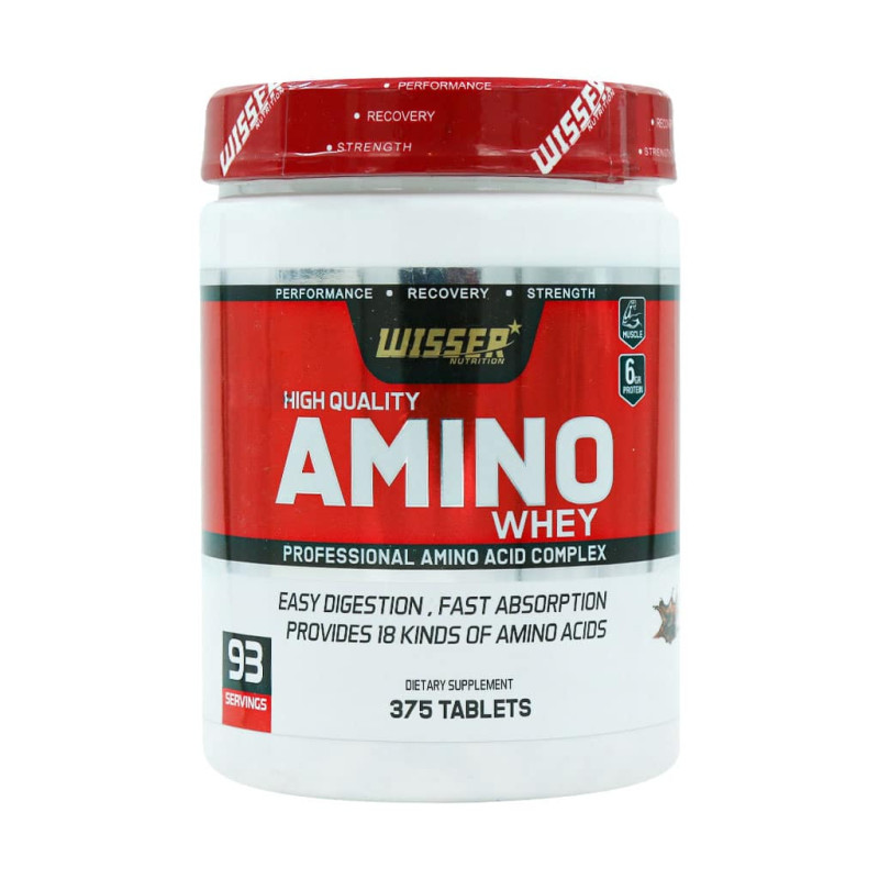 قرص آمینو گلد ویثر نوتریشن 375 عددی