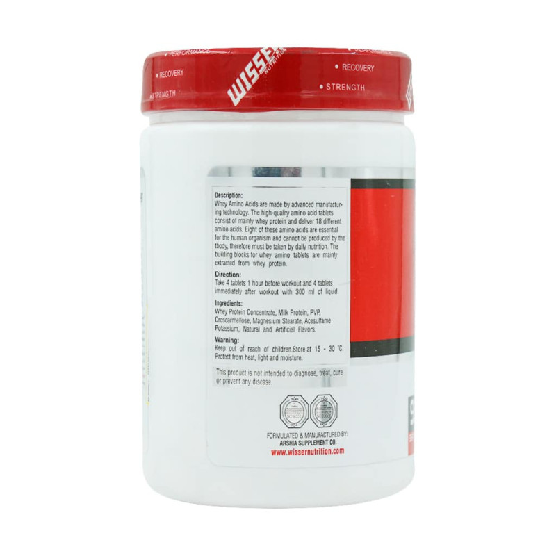 قرص آمینو گلد ویثر نوتریشن 375 عددی