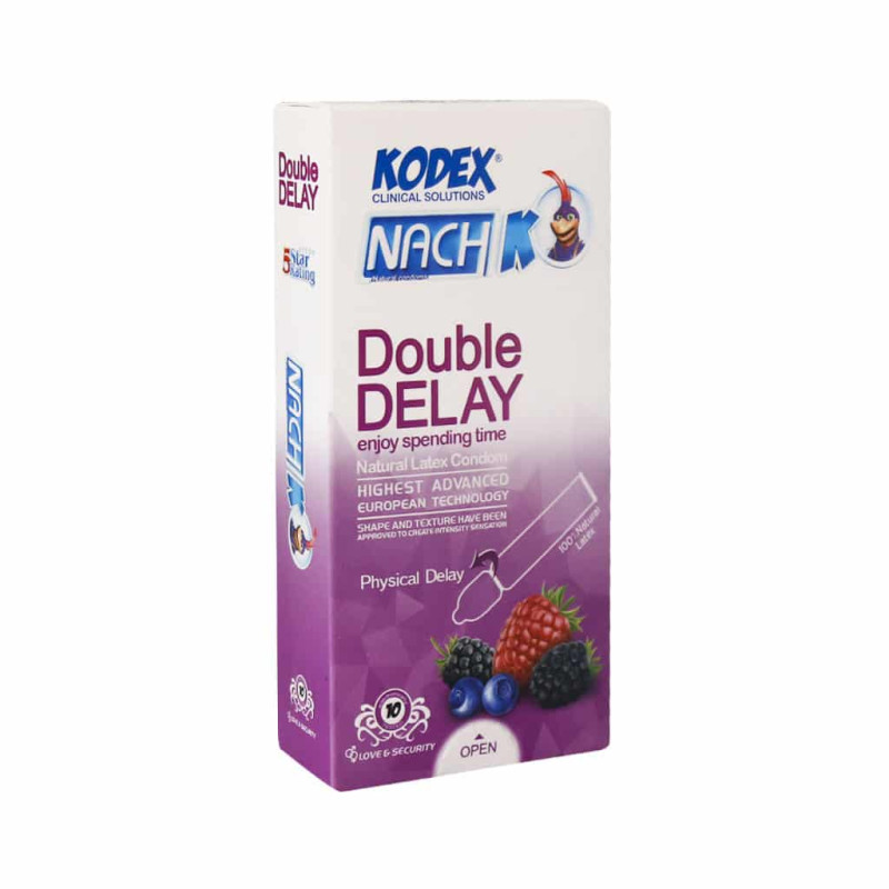 کاندوم تاخیری مدل Double Delay کدکس 10 عددی