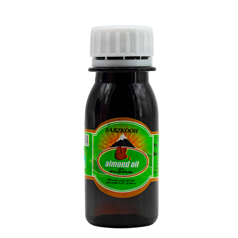 روغن بادام تلخ سبز کوه 60 میلی لیتری