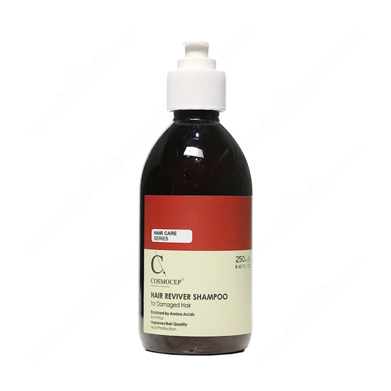 شامپو ترمیم کننده موی آسیب دیده کازموسپ 250 میلی لیتری