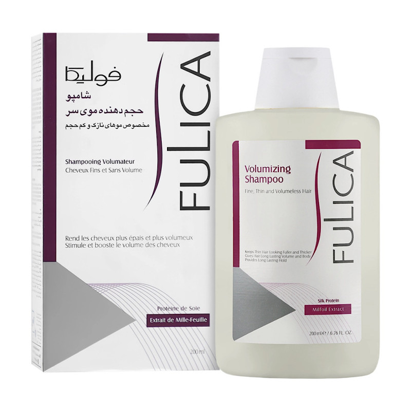 شامپو حجم دهنده موهای نازک فولیکا ۲۰۰ میلی لیتری