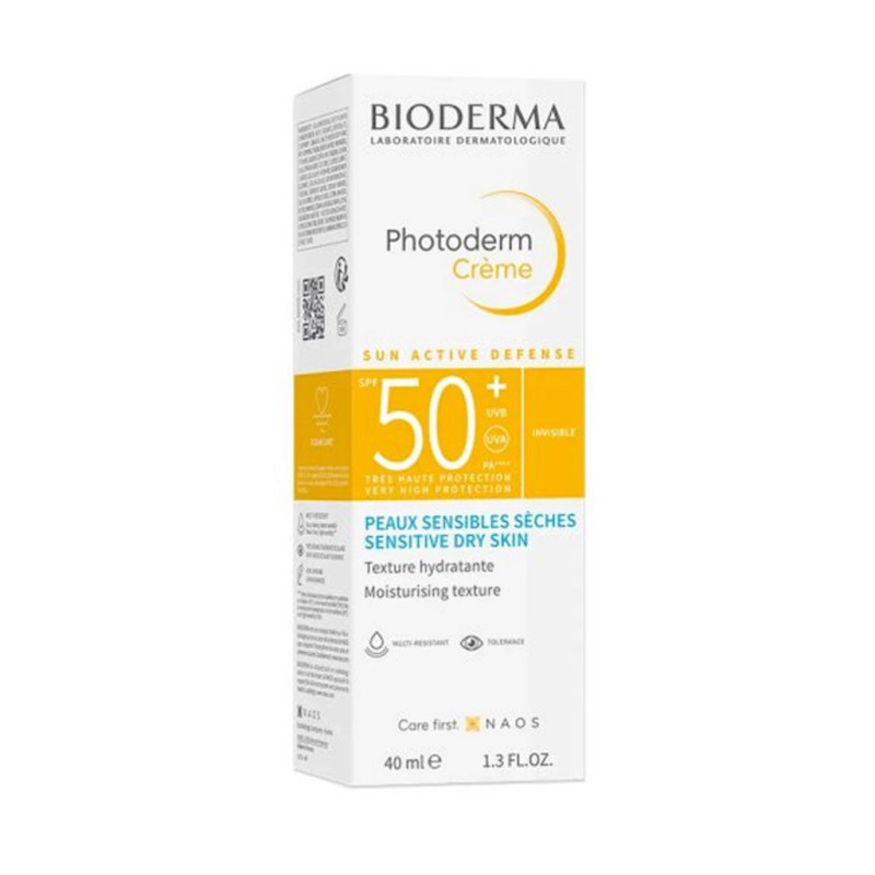 کرم ضد آفتاب بی رنگ پوست آسیب دیده مدل Photoderm Spot با SPF50 بایودرما ۳۰ میلی لیتری