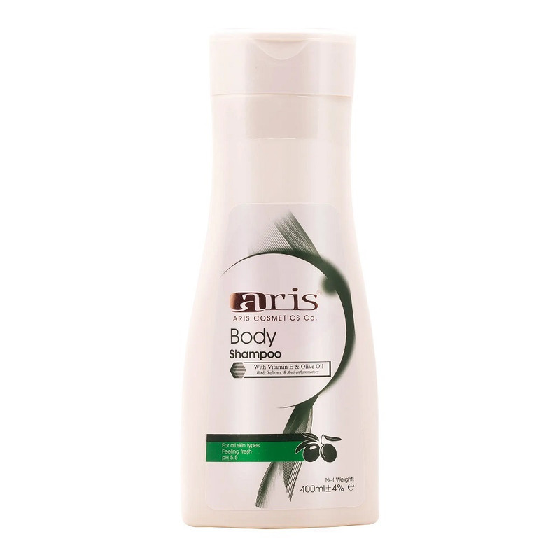 شامپو بدن حاوی روغن زیتون آریس 400 میلی لیتری