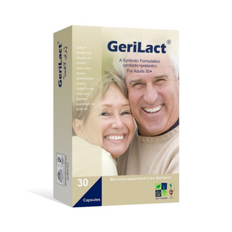 کپسول ژری لاکت +50 زیست تخمیر 30 عددی