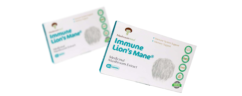 کپسول ایمیون لاینزمین ماشروم مد؛ کپسول قارچ یال شیر