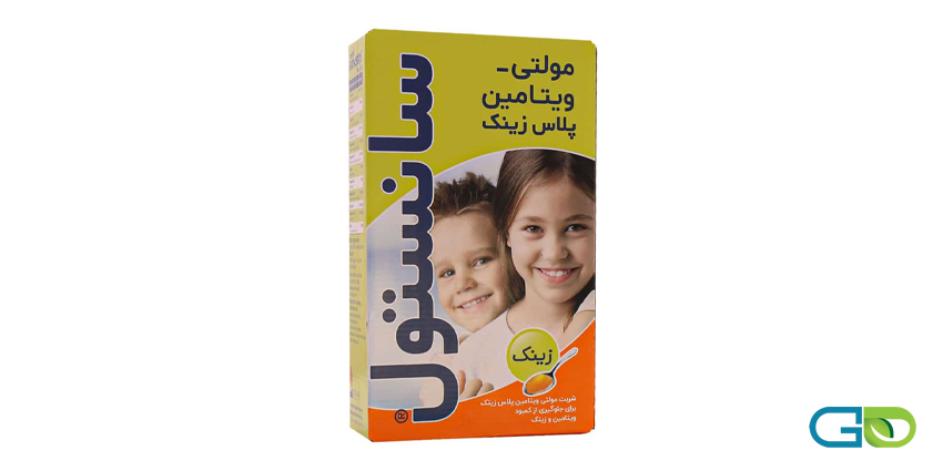شربت مولتی سانستول پلاس زینک