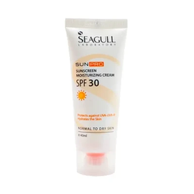 کرم ضد آفتاب حاوی SPF30 پوست خشک سی گل 40 میلی لیتر