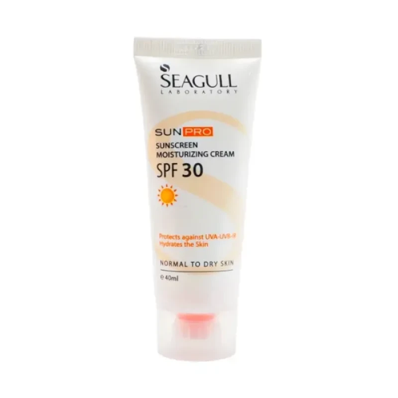 کرم ضد آفتاب حاوی SPF30 پوست خشک سی گل 40 میلی لیتر