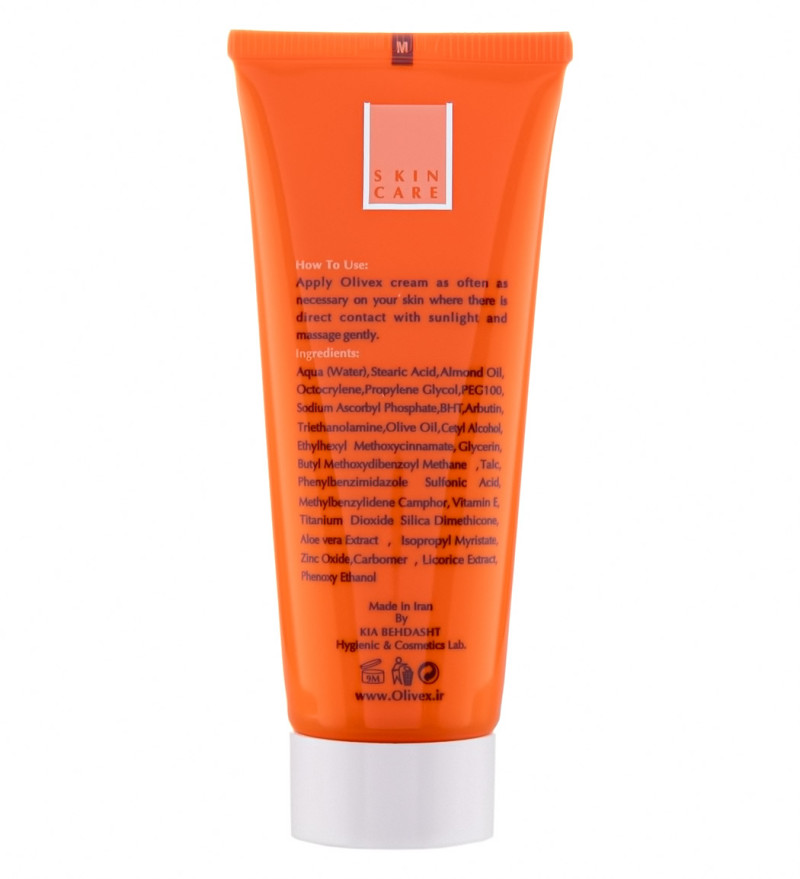 کرم ضد آفتاب بی رنگ الیوکس با SPF60 مناسب پوست چرب حجم 40 میلی لیتر