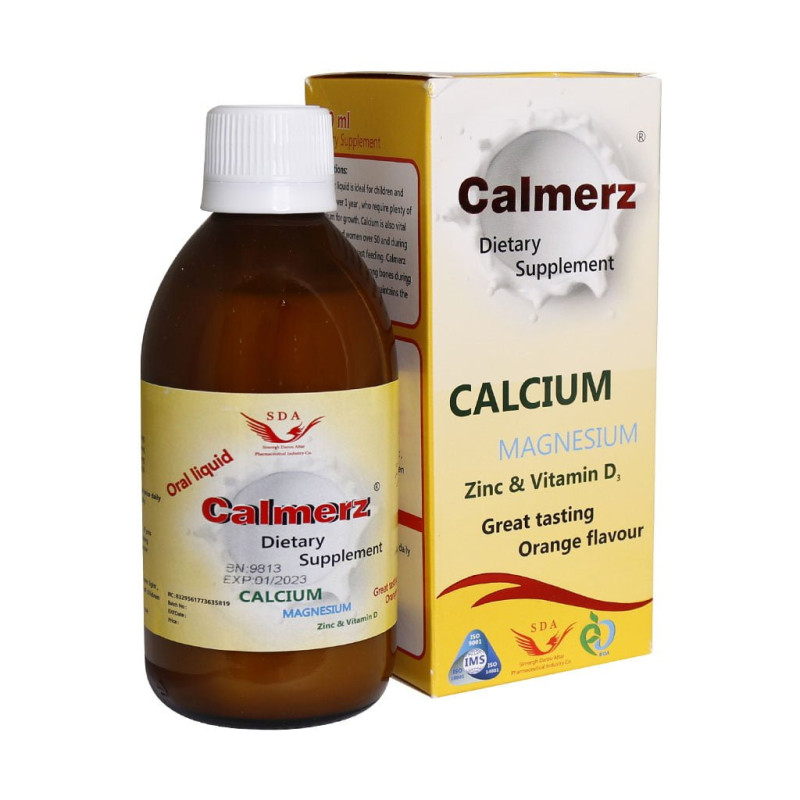 محلول خوراکی کالمرز سیمرغ دارو عطار 240 میلی لیتر
