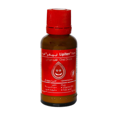 قطره آهن لیپیفر فورت کیمیا کالا رازی 30 میلی لیتری