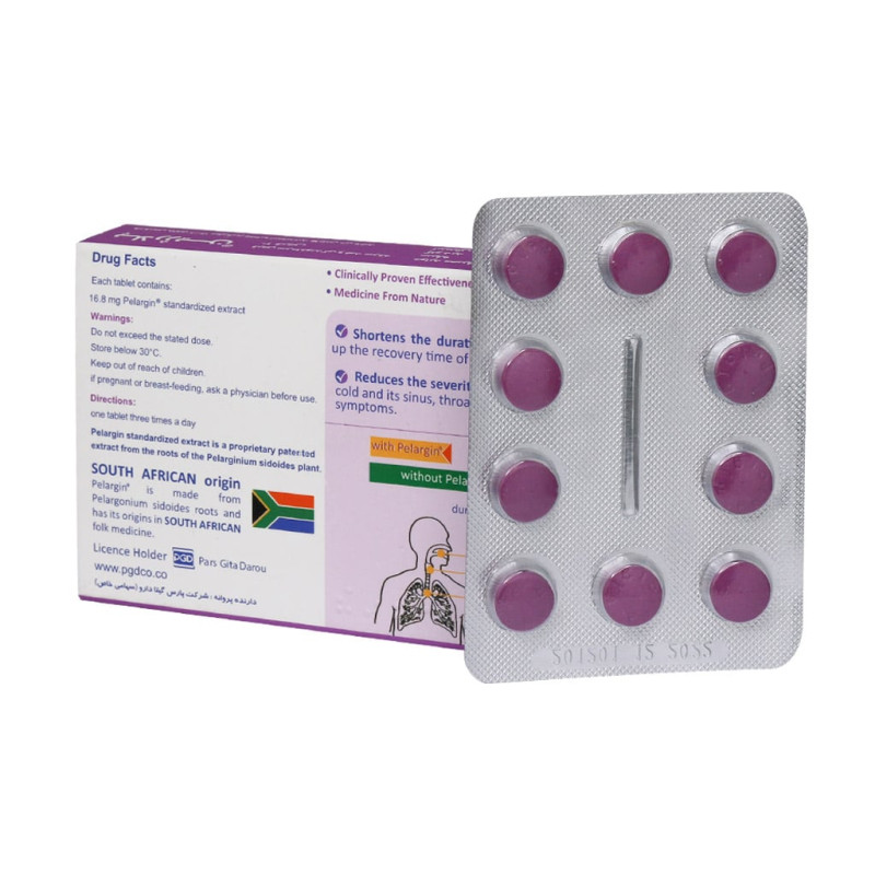 قرص پلارژین پارس گیتا دارو 20 عددی