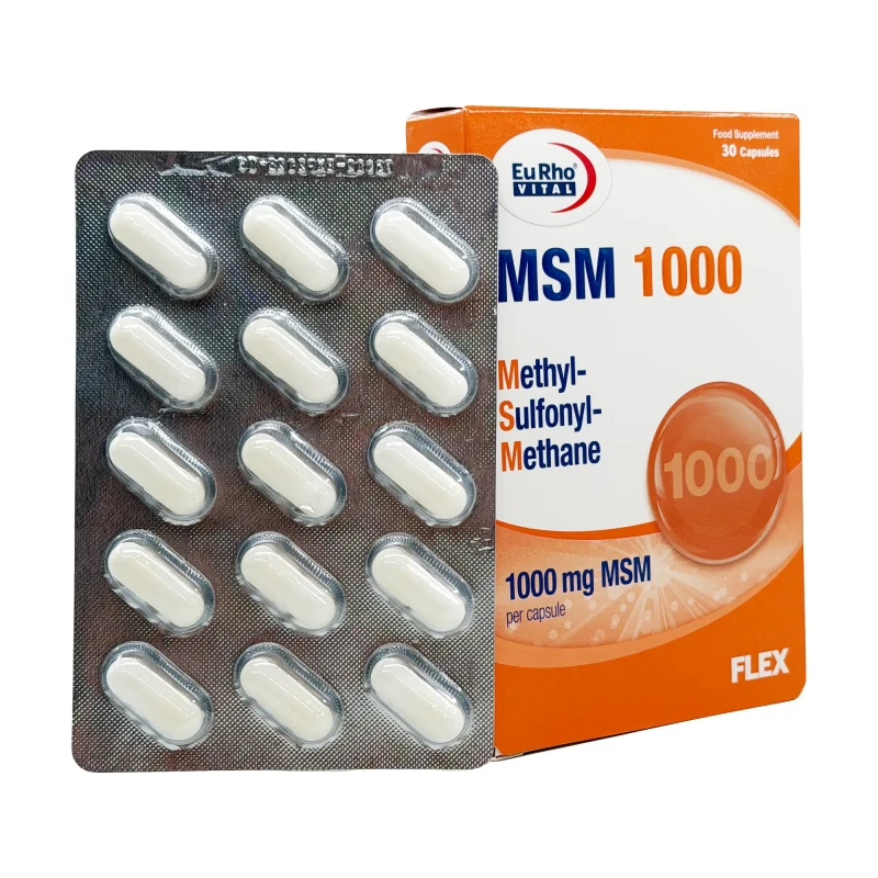 کپسول ام اس ام 1000 یوروویتال بسته 30 عددی