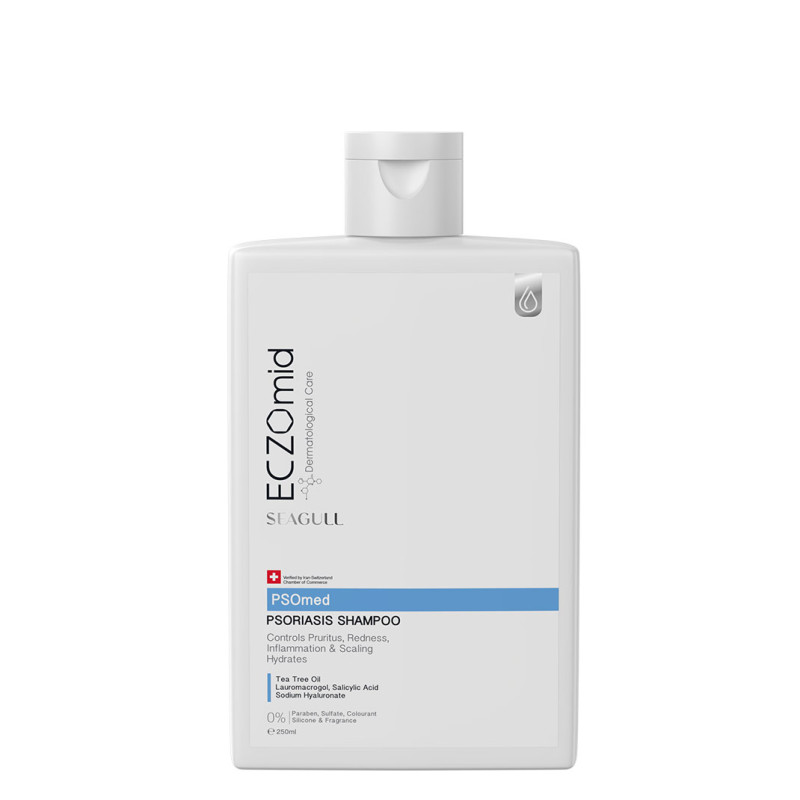 شامپو پوست سر دارای خشکی اگزومید مدل پسومد 250ml