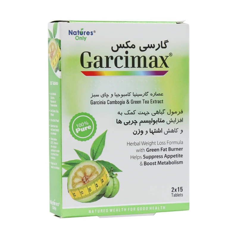 قرص گارسی مکس نیچرز اونلی 30 عدد