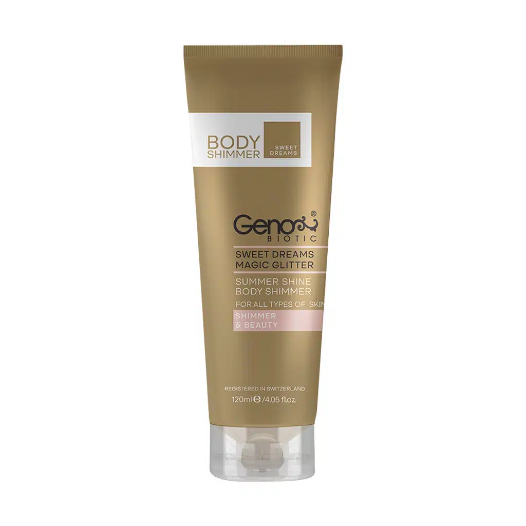 کرم براق کننده بدن ژنوبایوتیک 120 میلی لیتری