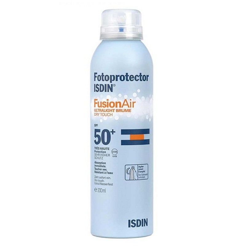 اسپری ضد آفتاب مدل Fusion Air با SPF50 ایزدین 200 میلی لیتری