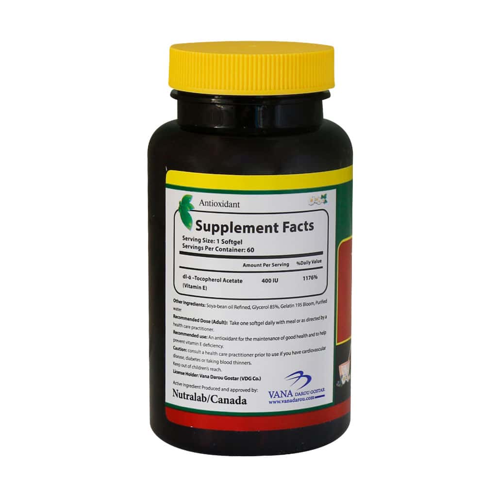 کپسول نرم ویتامین E نورم لایف 60 عددی