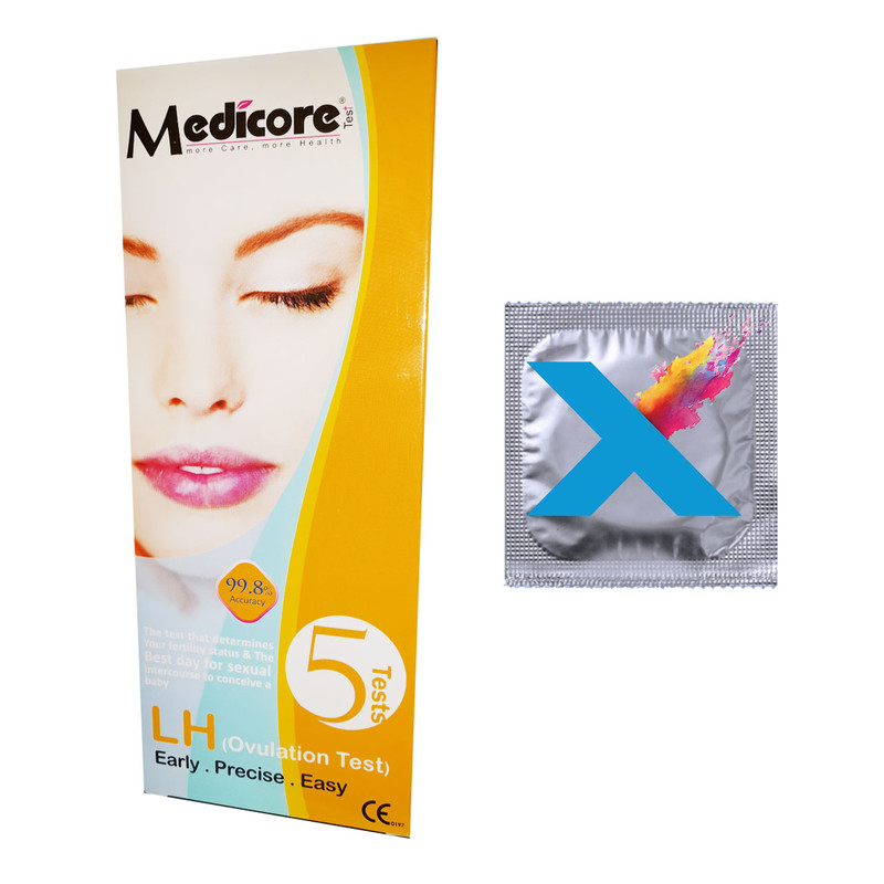 تست تعیین زمان تخمک گذاری مدیکور 5 عددی