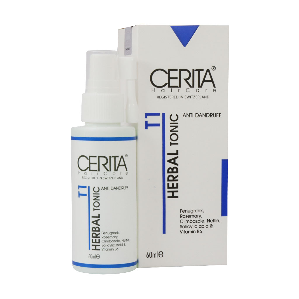 هیرتونیک گیاهی T1 برای انواع مو سریتا 60 میلی لیتری