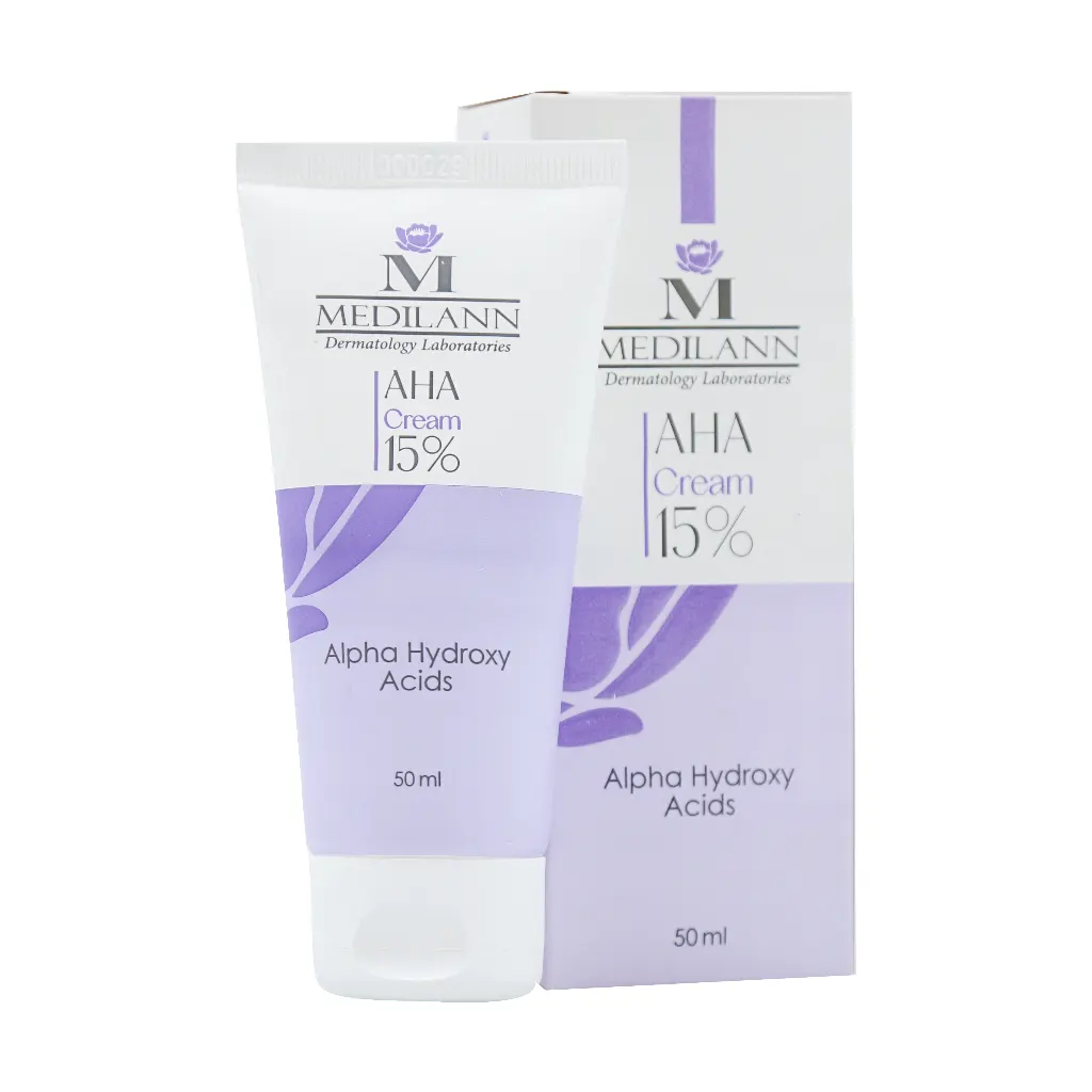 کرم لایه بردار ۱۵ درصد AHA مدیلن ۵۰ میلی لیتری