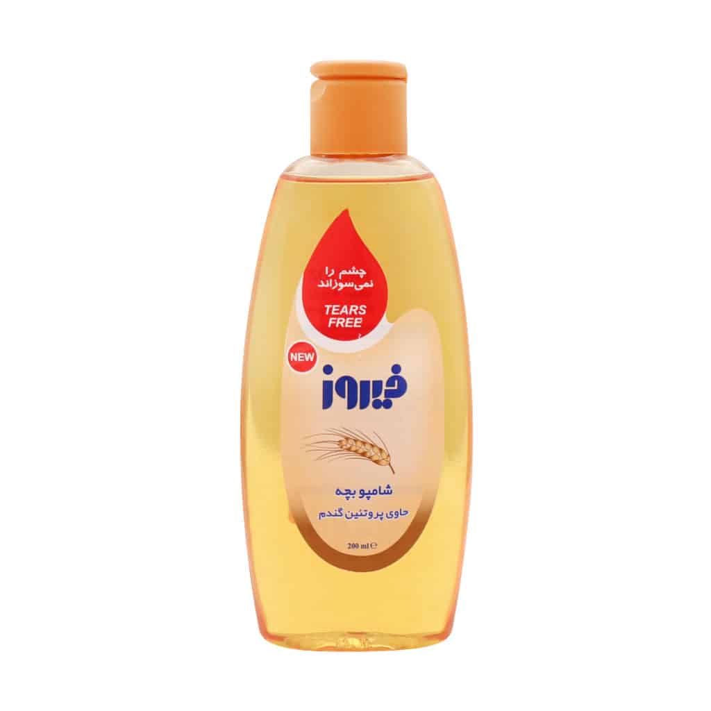 شامپو مو کودک حاوی پروتئین گندم فیروز 200 میلی لیتری