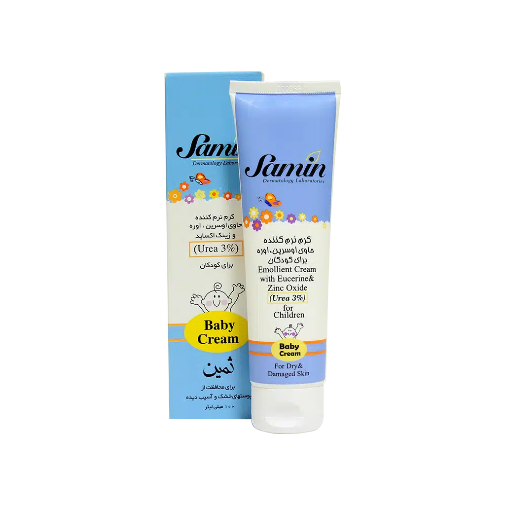 کرم نرم کننده کودکان 3 درصد اوره و اوسرین ثمین 100 میلی لیتری