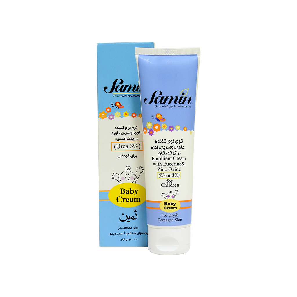 کرم نرم کننده کودکان 3 درصد اوره و اوسرین ثمین 100 میلی لیتری