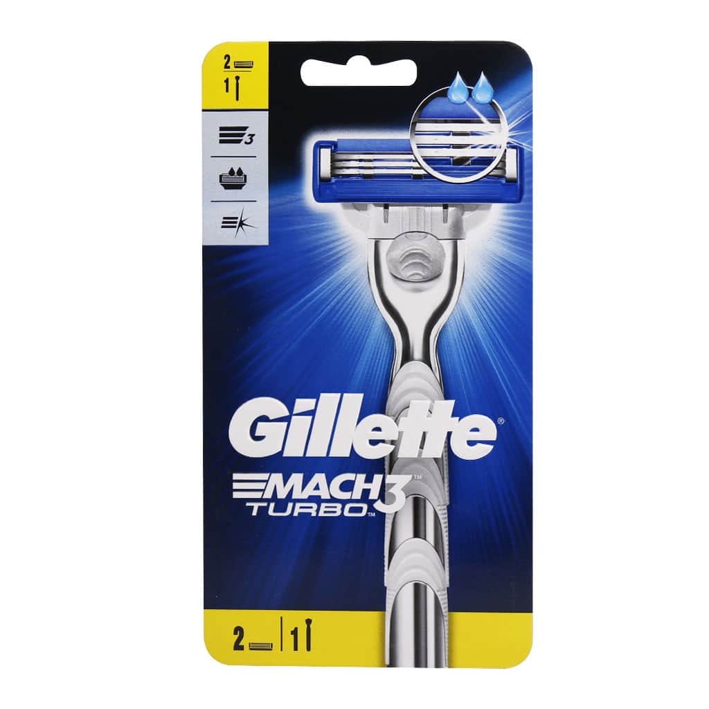 خود تراش سه لبه مدل Match 3 Turbo ژیلت 1 عددی