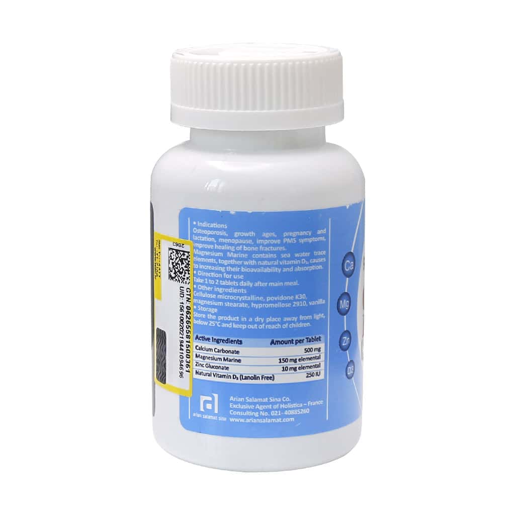 قرص کلسی پاور هولیستیکا ۹۰ عددی