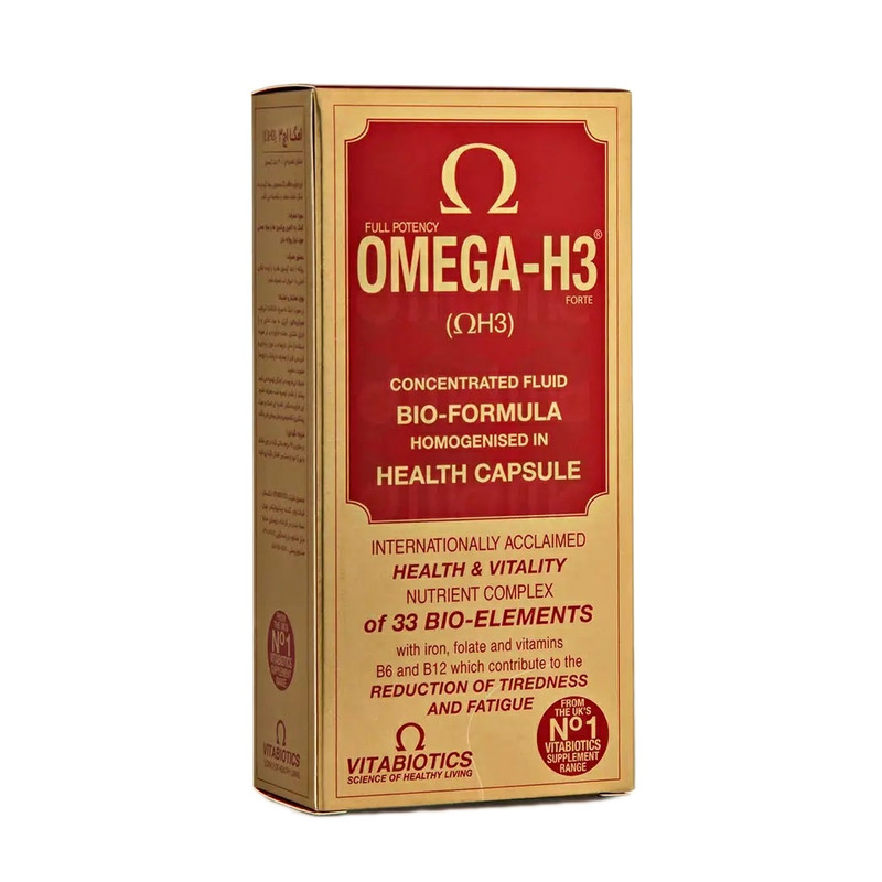 کپسول امگا اچ 3 ویتابیوتیکس 30 عددی